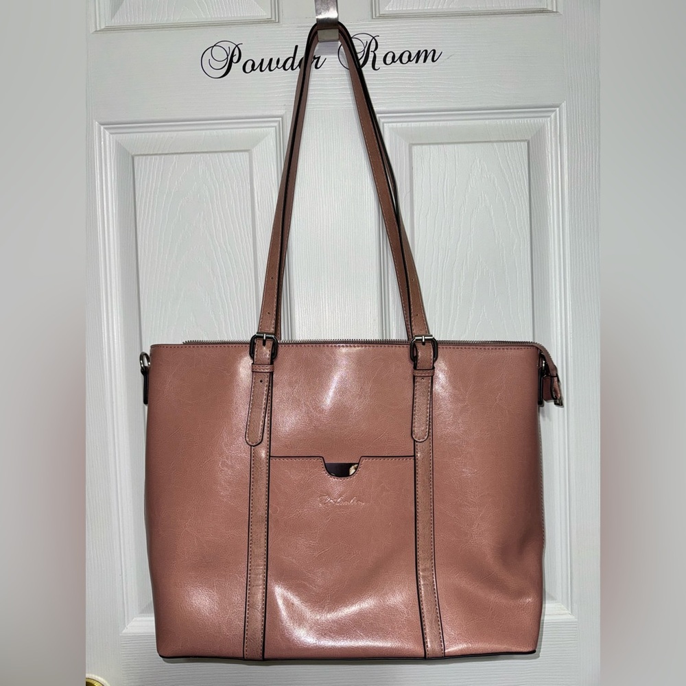 Bostanten Carol Briefcase Vintage Tote Women Pink